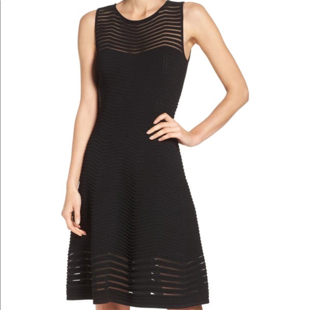 NWT, size Small, Eliza J black dress